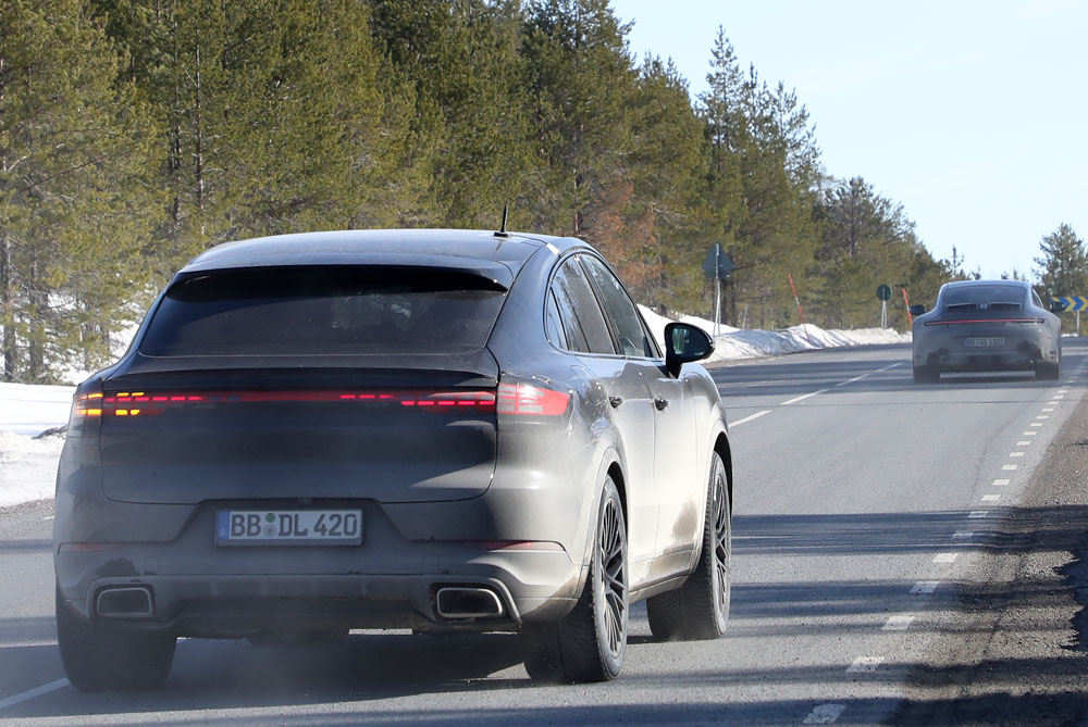 La nueva cara del Porsche Cayenne Coupé 6 Motor16 PORSCHE CAYENNE COUPE 2022 25 Motor16