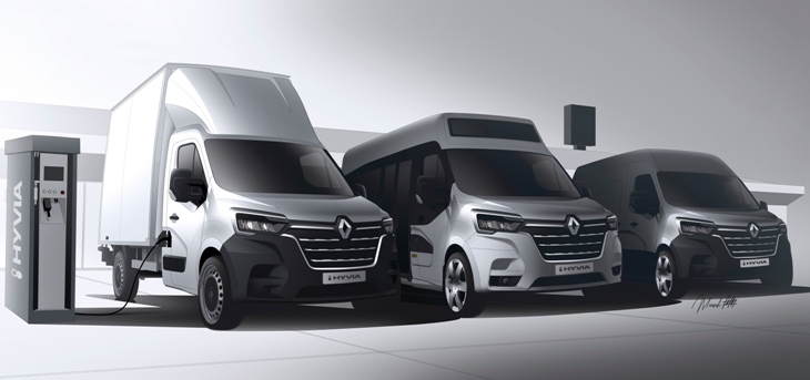 Stellantis apuesta por la pila de combustible de hidrógeno en vehículos comerciales 12 Motor16 REM16 Stellantis Hydrogen Renault 08 Motor16