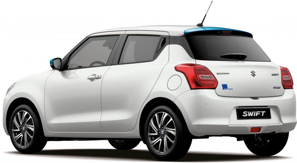 Suzuki Swift Blue & White. Edición limitada con etiqueta ECO 1 Motor16 Suzuki Swift Blue & White