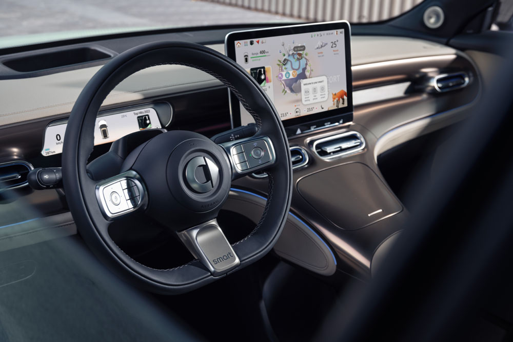 smart #1: el SUV urbano eléctrico que cambia la historia de smart 25 Motor16 Smart 1 7 1 Motor16