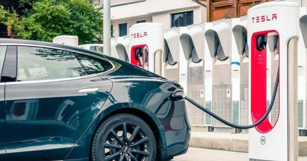 Un coche con larga autonomía 