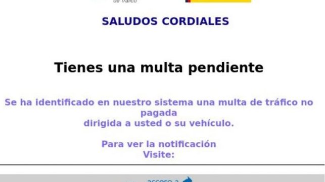 La falsa multa de la DGT con la que intentan estafarte 38 Motor16 dgt