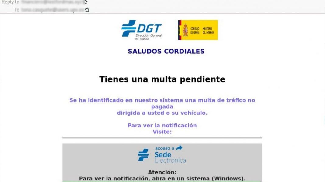 La falsa multa de la DGT con la que intentan estafarte 37 Motor16 estafa