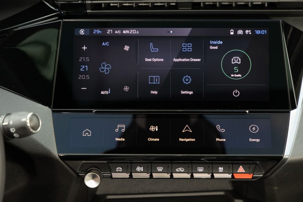 Peugeot 308. Tecnología