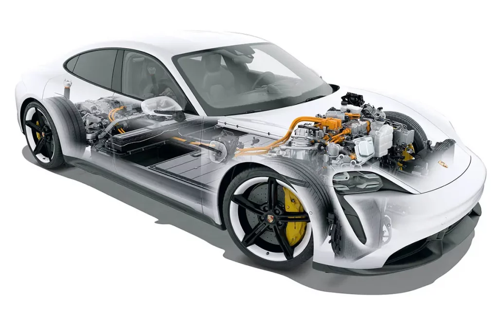 La diferencia entre la carga de eléctricos con 400 y 800 voltios 27 Motor16 Porsche, el primero pero no el único
