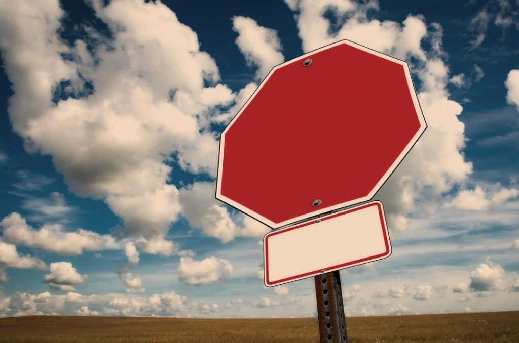 stop señal