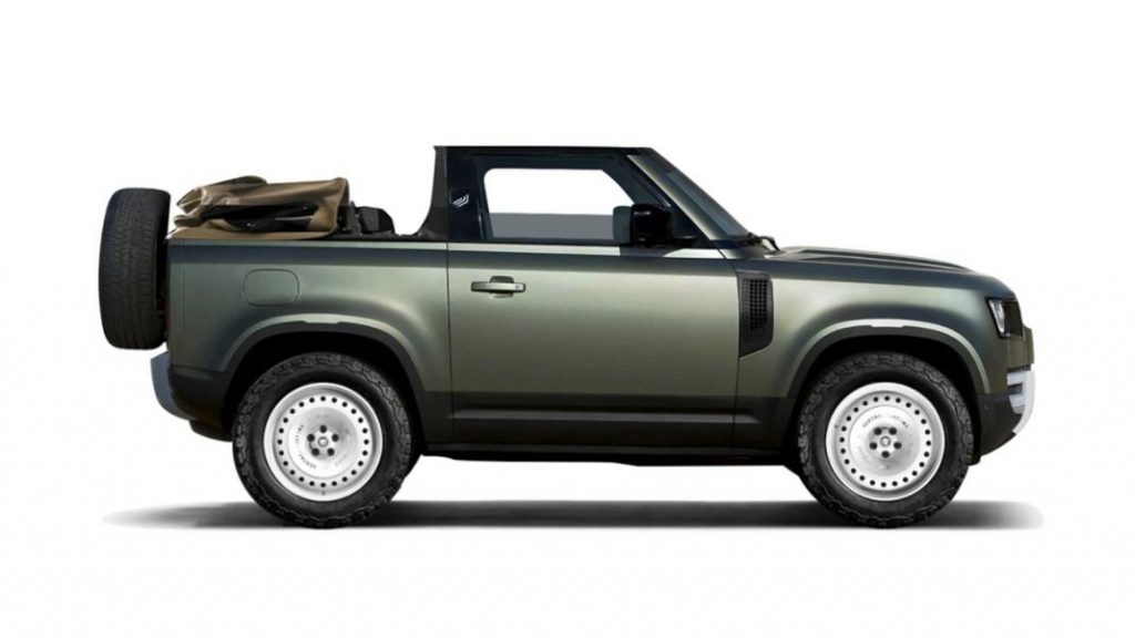 El Land Rover Defender... ¡ahora descapotable! 12 Motor16 valiance land rover defender convertible by heritage customs 5 Motor16