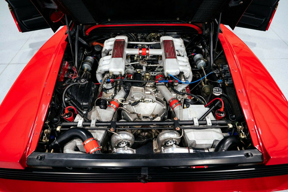 Este Ferrari Testarossa es extremadamente potente y te busca 1 Motor16 1987 Ferrari Testarossa Biturbo. Imagen motor.