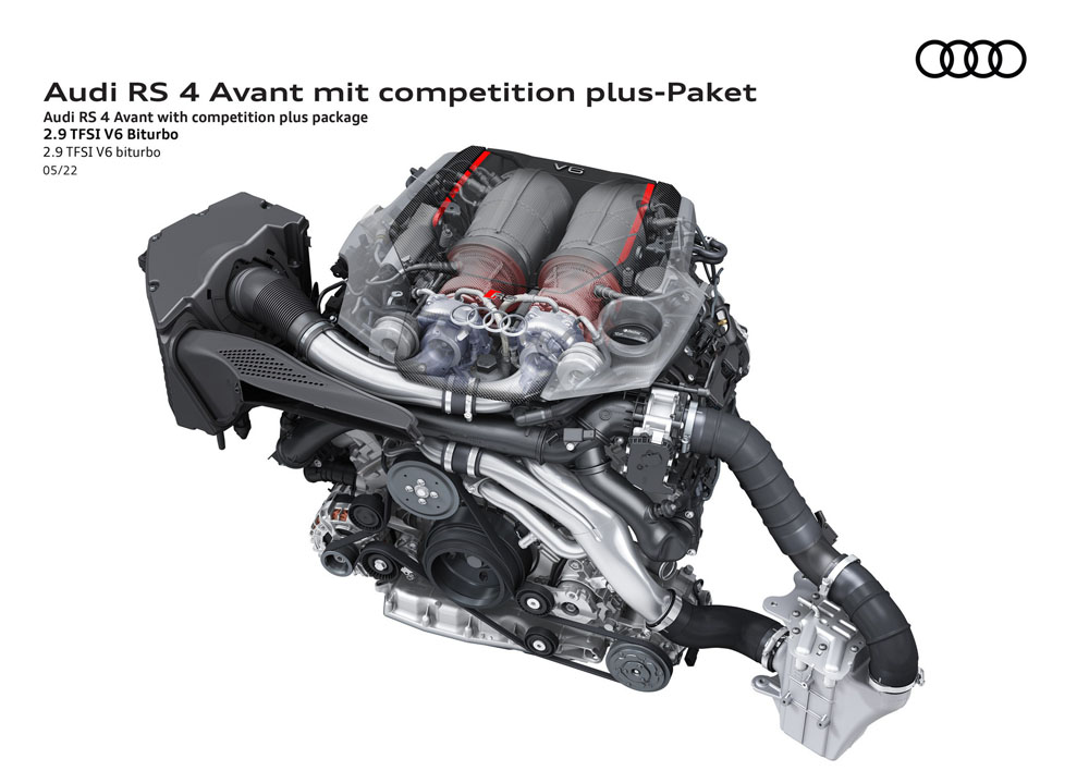 Extra de energía para los Audi RS 4 Avant, RS 5 Coupé y RS 5 Sportback 102 Motor16 2022 Audi RS 4 Avant Competition Plus Paket 32 Motor16