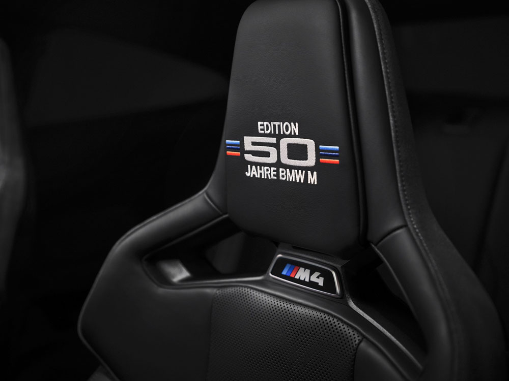 BMW M4 Edition 50 Jahre. Una edición para celebrar una fecha especial 16 Motor16 2022 BMW M4 50 Jahre Edition 12 Motor16