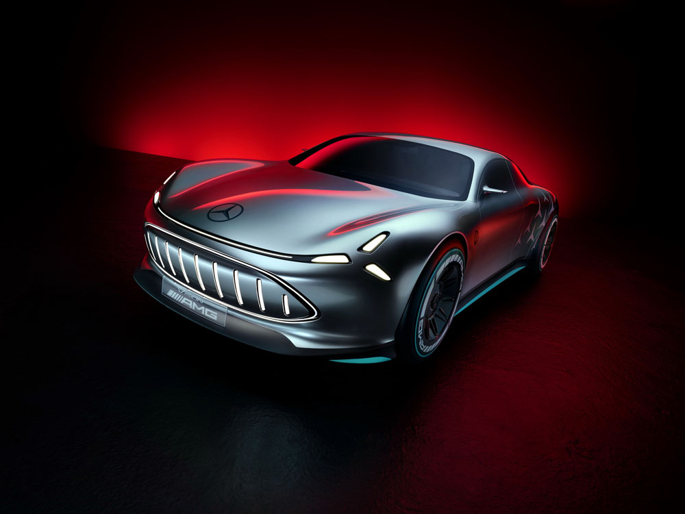 El Mercedes-AMG 100% eléctrico viene de camino sobre una nueva plataforma 2 Motor16 2022 Mercedes Vision AMG Concept 3 Motor16