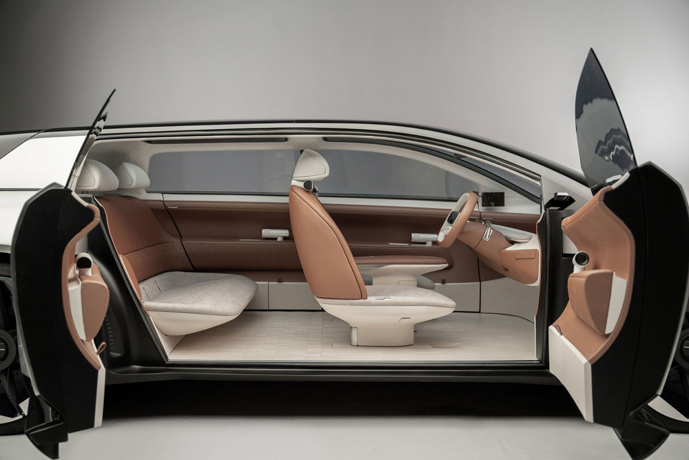 2022 Tata Avinya Concept. Imagen interior.