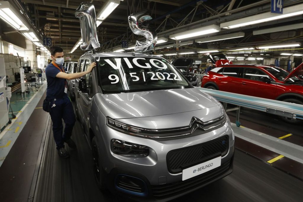 La planta de Stellantis en Vigo alcanza una producción de 15 millones de unidades desde 1958 7 Motor16 2022 citroen e berlingo 15 millones vigo 2 Motor16
