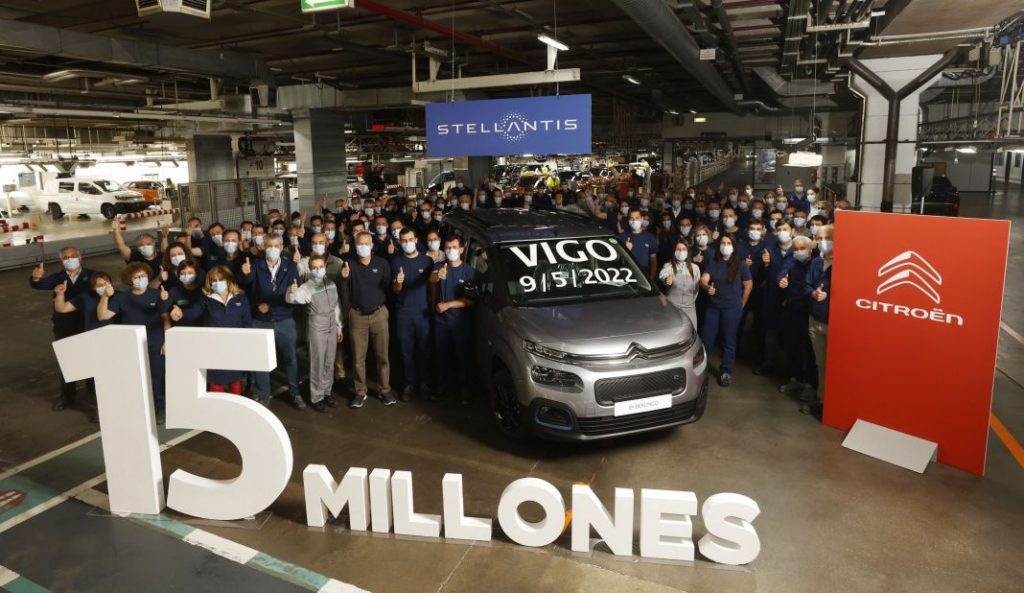 La planta de Stellantis en Vigo alcanza una producción de 15 millones de unidades desde 1958 4 Motor16 2022 citroen e berlingo 15 millones vigo 6 Motor16