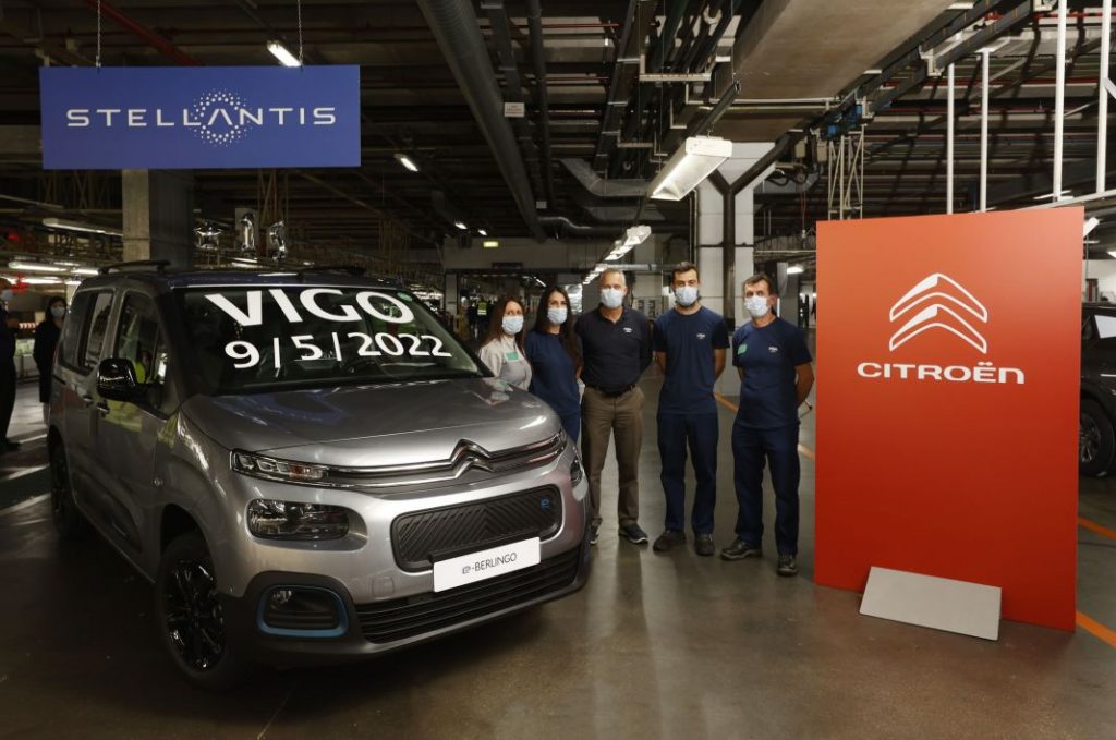 La planta de Stellantis en Vigo alcanza una producción de 15 millones de unidades desde 1958 5 Motor16 2022 citroen e berlingo 15 millones vigo 7 1 Motor16