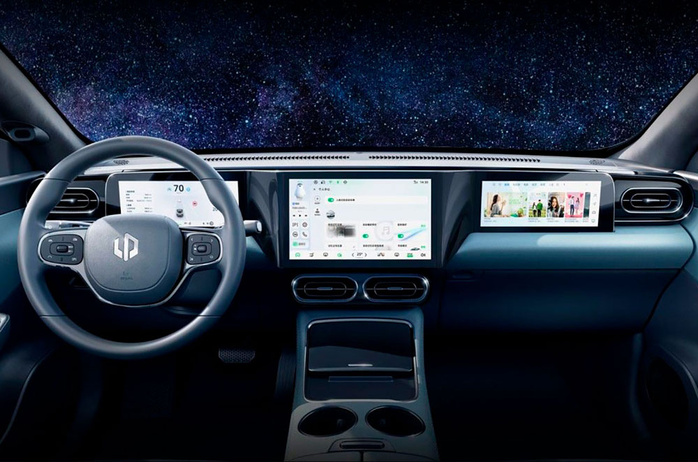 Leapmotor C01. Una berlina eléctrica, china y con 717 km de autonomía con un precio de compacto 4 Motor16 Leapmotor C01. Imagen interior.