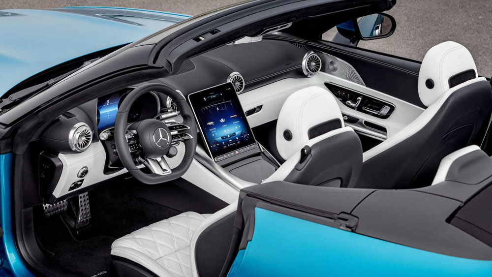 Mercedes-AMG SL 43. Imagen interior.