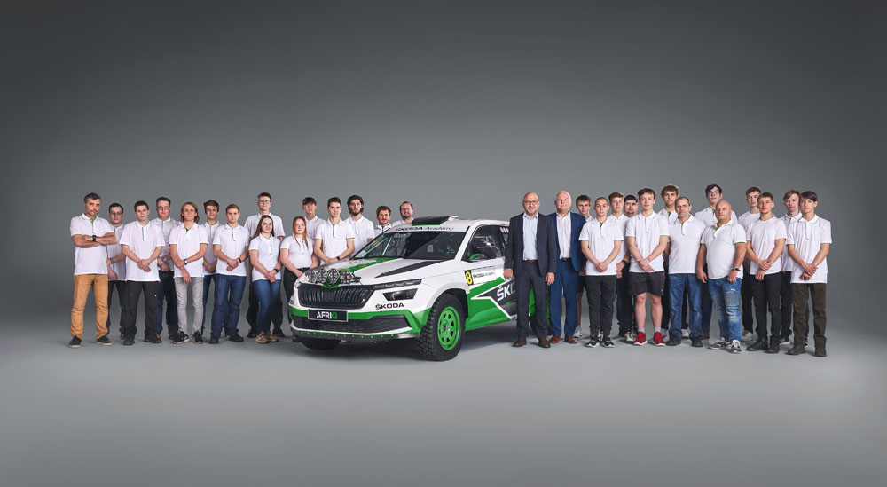 Los estudiantes de Skoda vuelven a hacer de las suyas con este Afriq 1 Motor16 Skoda Afriq. Imagen estudiantes.