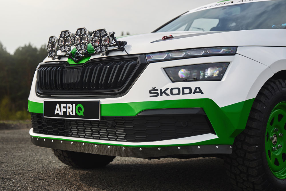 Los estudiantes de Skoda vuelven a hacer de las suyas con este Afriq 40 Motor16 2023 SKODA AFRIQ 40 Motor16