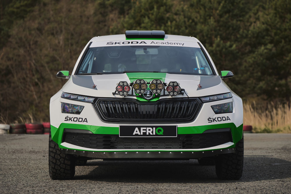 Los estudiantes de Skoda vuelven a hacer de las suyas con este Afriq 10 Motor16 2023 SKODA AFRIQ 41 Motor16