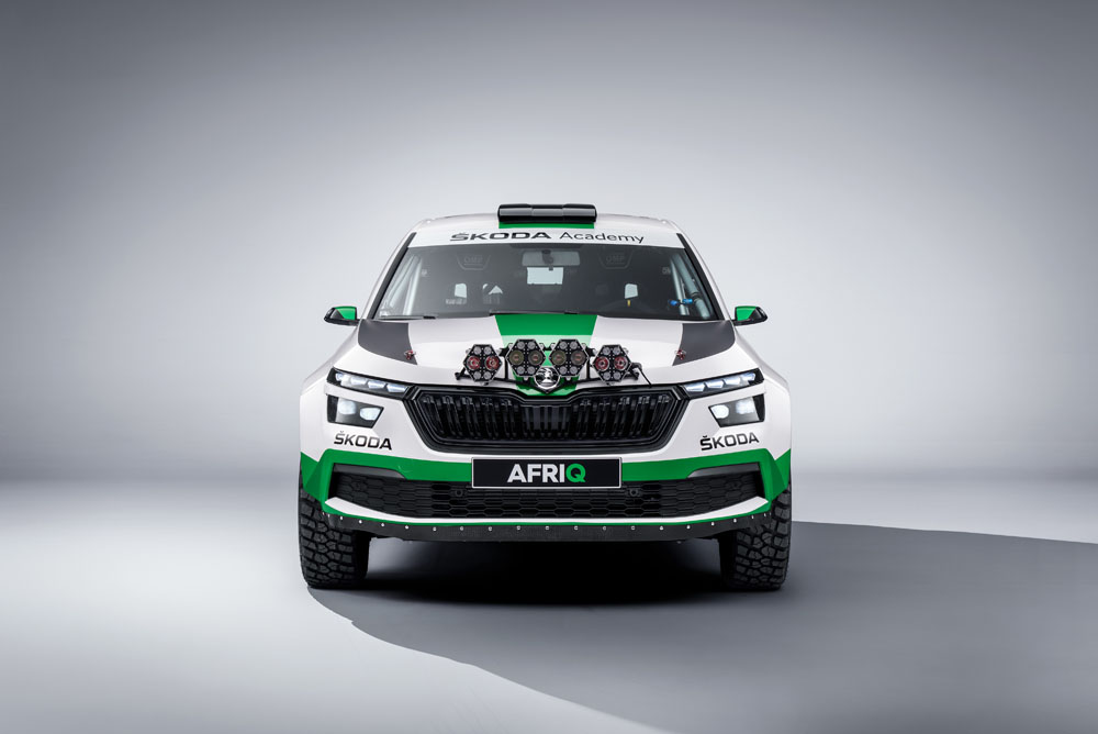 Los estudiantes de Skoda vuelven a hacer de las suyas con este Afriq 5 Motor16 2023 SKODA AFRIQ 5 Motor16