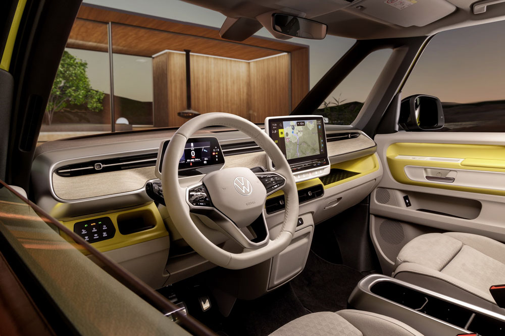 VW ID.Buzz. Imagen interior.