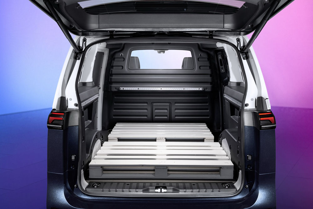 VW ID.Buzz Cargo. Imagen maletero.