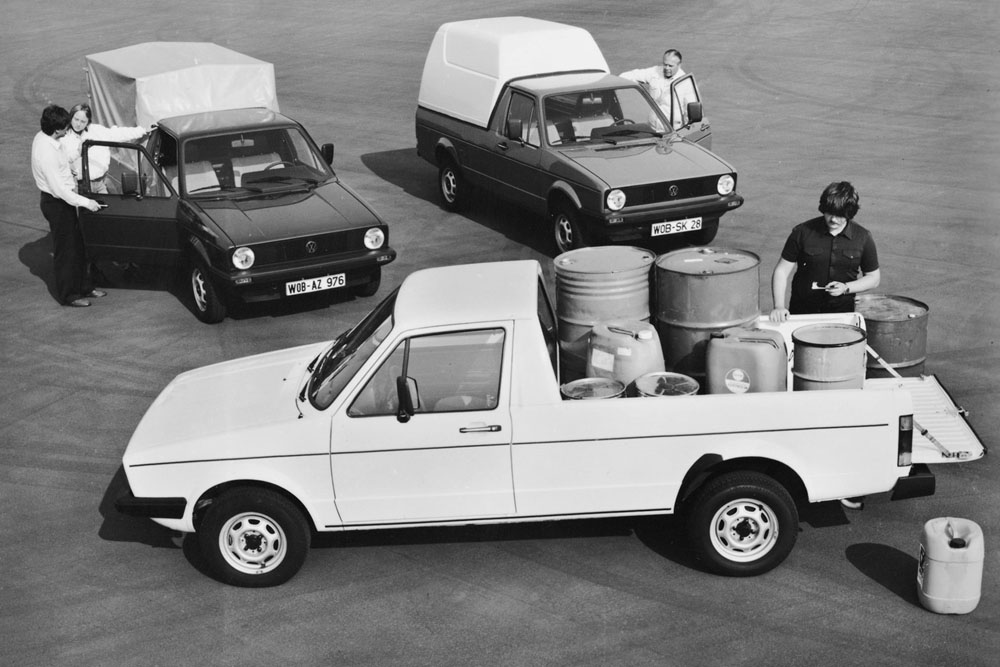 Estos son los 10 Volkswagen que han hecho historia 10 Motor16 Volkswagen Caddy primera generación.