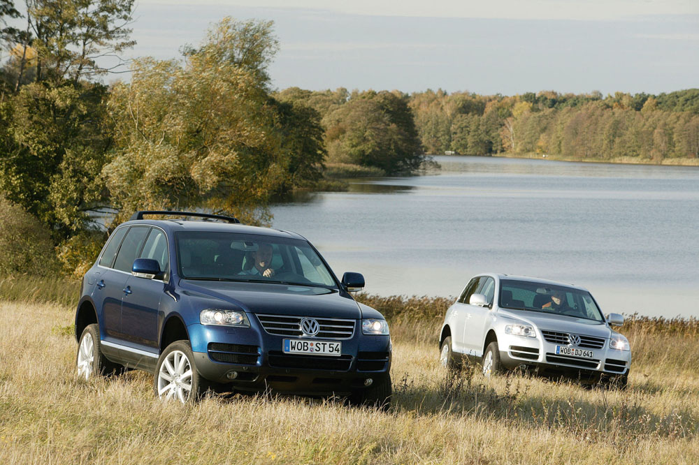 Volkswagen Touareg. Imagen exterior primera generación.