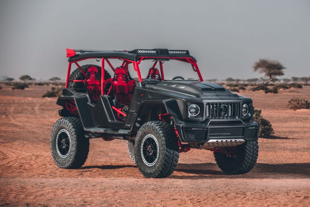 Un Buggy de casi un millón de euros: Brabus 900 Crawler 8 Motor16 Brabus 900BRABUS 900 Crawler outdoor 10 1 Motor16