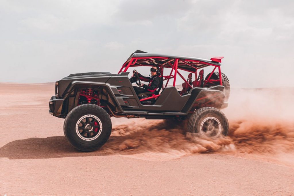 Un Buggy de casi un millón de euros: Brabus 900 Crawler 12 Motor16 Brabus 900BRABUS 900 Crawler outdoor 22 Motor16