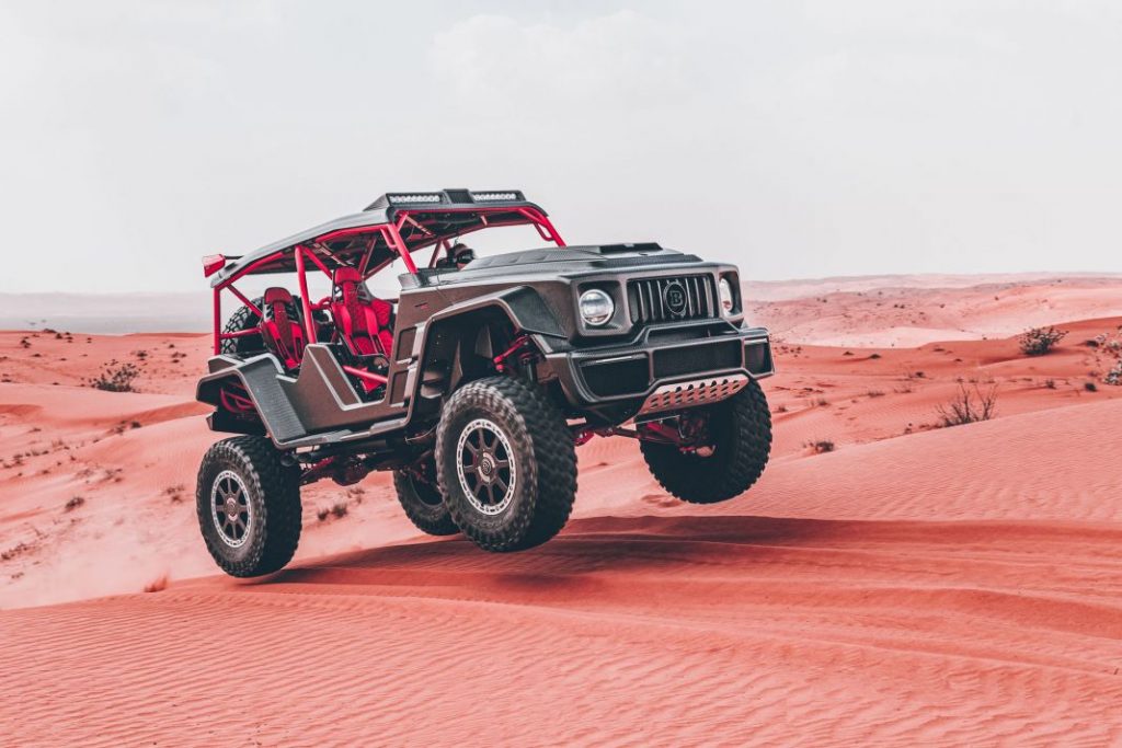 Un Buggy de casi un millón de euros: Brabus 900 Crawler 14 Motor16 Brabus 900BRABUS 900 Crawler outdoor 34 Motor16
