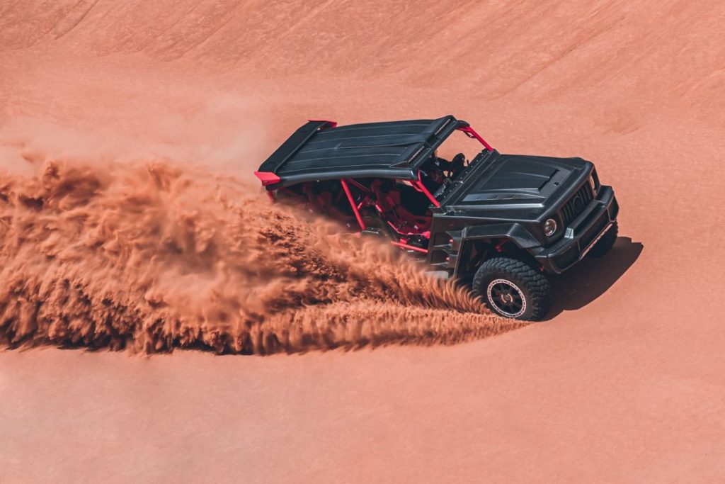 Un Buggy de casi un millón de euros: Brabus 900 Crawler 20 Motor16 Brabus 900BRABUS 900 Crawler outdoor 82 Motor16