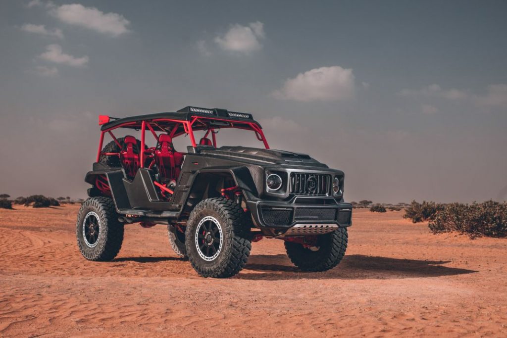 Un Buggy de casi un millón de euros: Brabus 900 Crawler 7 Motor16 Brabus 900BRABUS 900 Crawler outdoor 9 Motor16