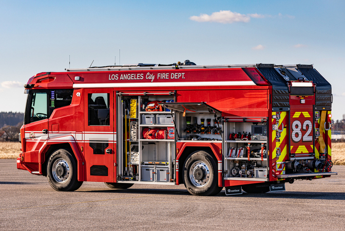 Camion bomberos eléctricoRTXGear 1 1 Motor16