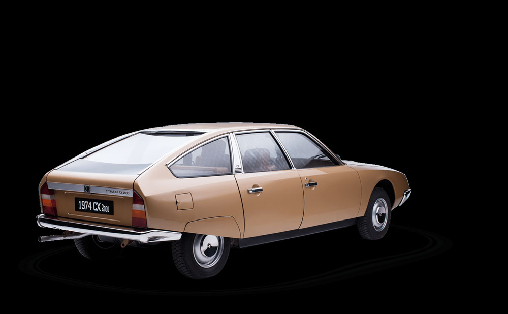 Estas son las seis berlinas que han escrito la historia de Citroën 6 Motor16 Citroen CX. Estudio.