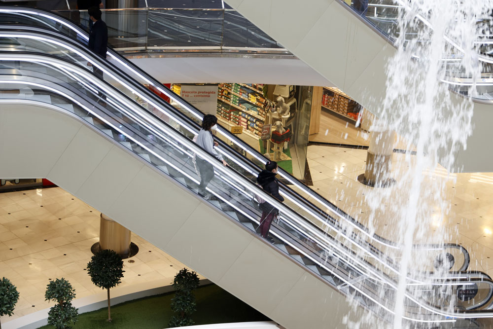 Centro comercial.