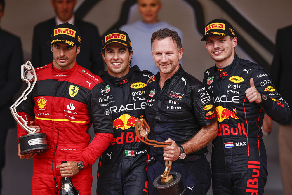 GP de Mónaco F1: Cuando Ferrari pierde por los goles en propia puerta 1 Motor16 GP MONACO F1 2022 PODIO Motor16