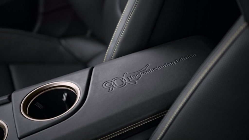 DEtalles del interior del Porsche Taycan GTS Hockenheimring Edition