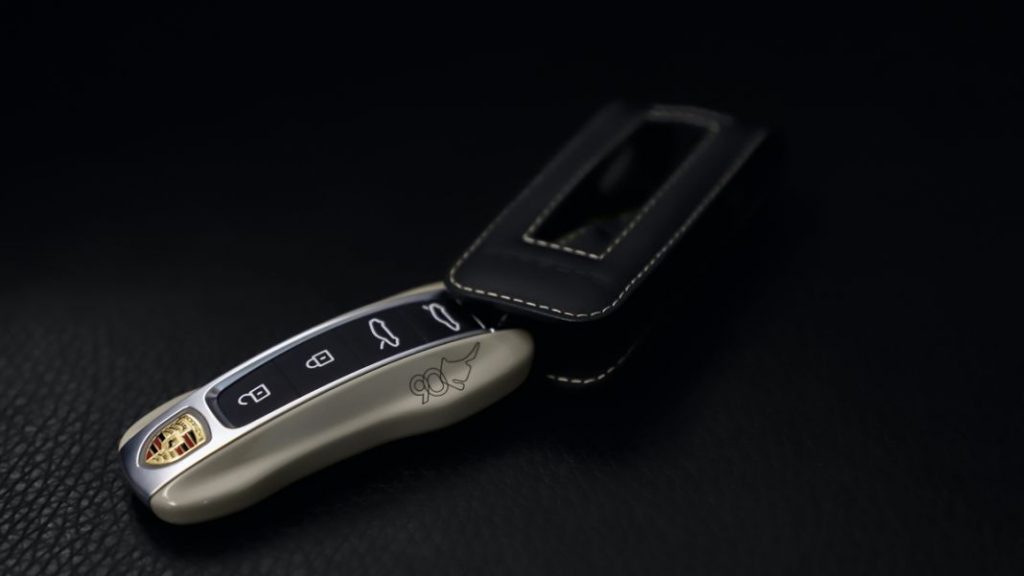 Llave del exclusivoPorsche Taycan GTS Hockenheimring Edition