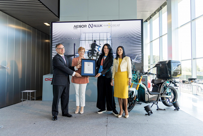 Nuuk Mobility Solutiones ha superado el primer test de ciberseguridad certificado por AENOR.