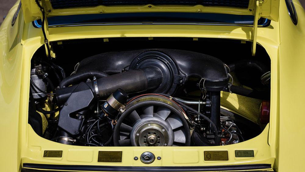 Motor del Porsche 911 Carrera RS 2.7.