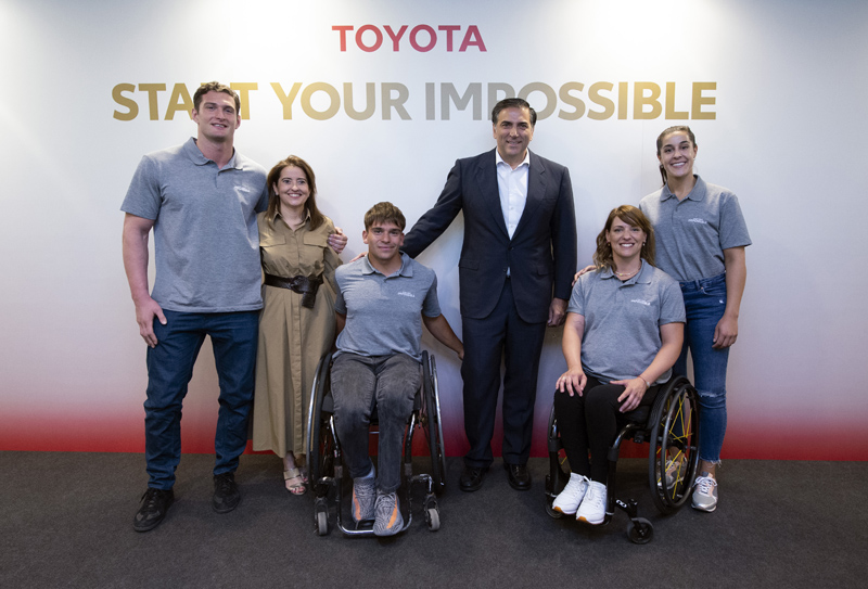 Carolina Marín, Niko Shera, Eva Moral y Martín de la Puente siguen en el equipo Toyota 13 Motor16 Presentacion equipo Toyota 2022 28 Motor16