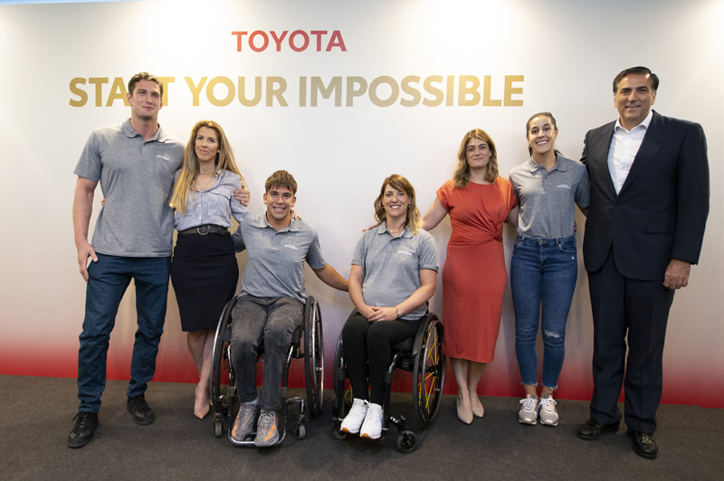 Carolina Marín, Niko Shera, Eva Moral y Martín de la Puente siguen en el equipo Toyota 14 Motor16 Presentacion equipo Toyota 2022 29 Motor16