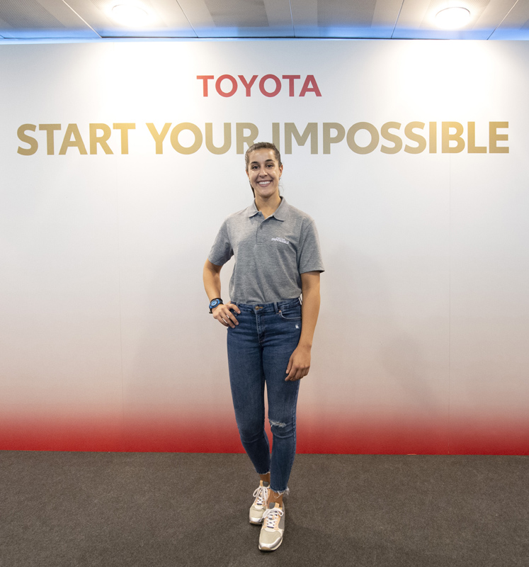 Carolina Marín, Niko Shera, Eva Moral y Martín de la Puente siguen en el equipo Toyota 9 Motor16 Presentacion equipo Toyota 2022 30 Motor16