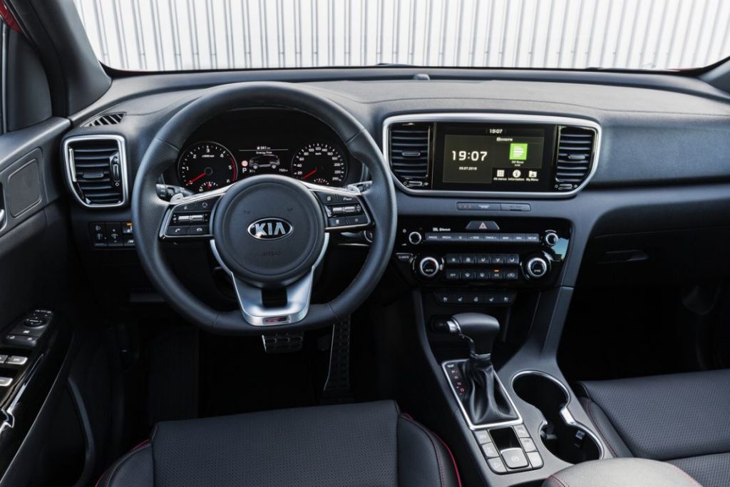 Interior antiguo Sportage