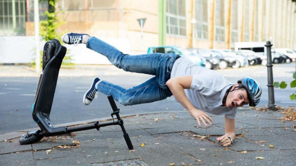 Accidente patinete eléctrico