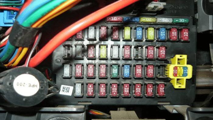 Cómo cambiar los fusibles del coche y cómo evitar que se quemen 93 Motor16 Caja con fusibles