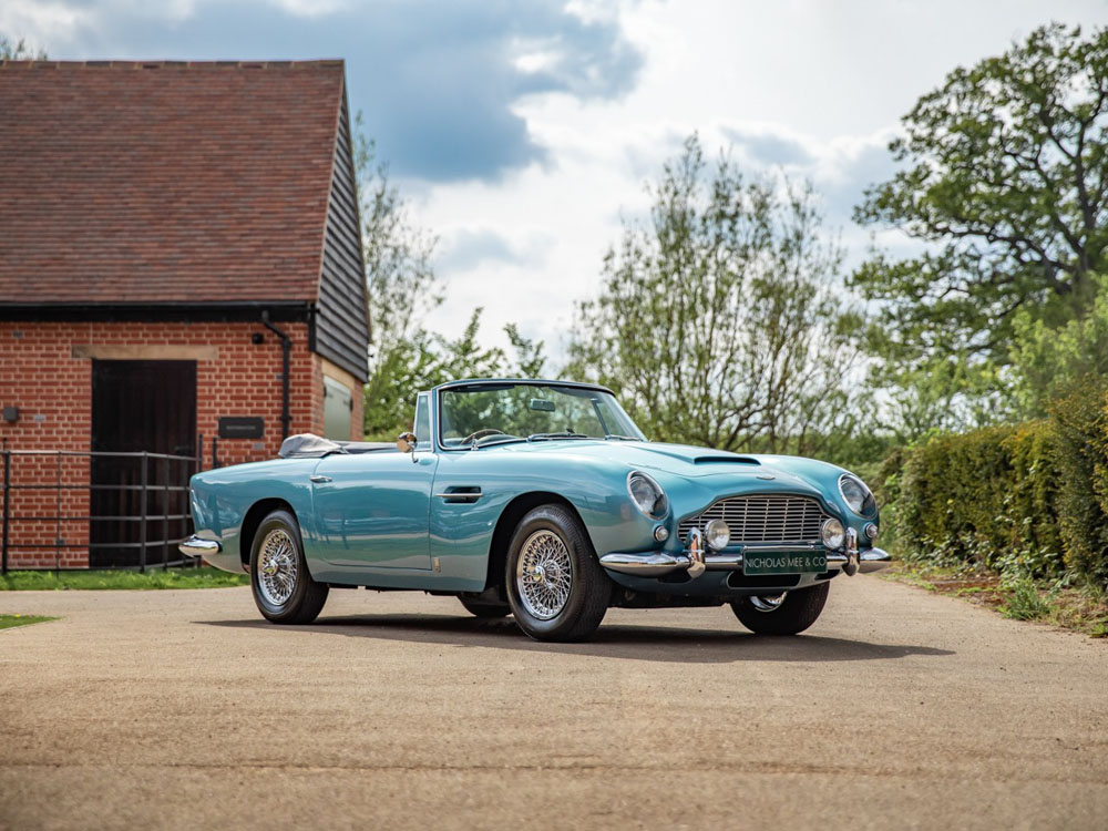 ¿Quieres el coche personal de David Brown? Prepara la cartera 3 Motor16 1964 Aston Martin DB5 Convertible 1 Motor16