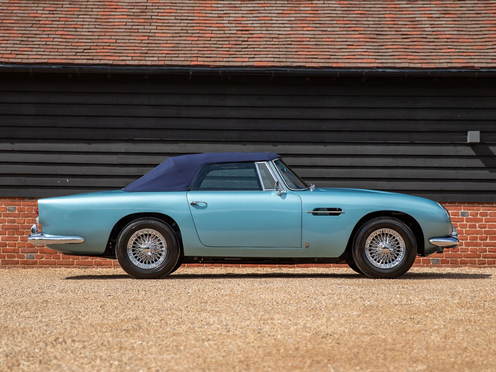 ¿Quieres el coche personal de David Brown? Prepara la cartera 1 Motor16 Aston Martin DB5 Convertible David Brown. Imagen perfil.